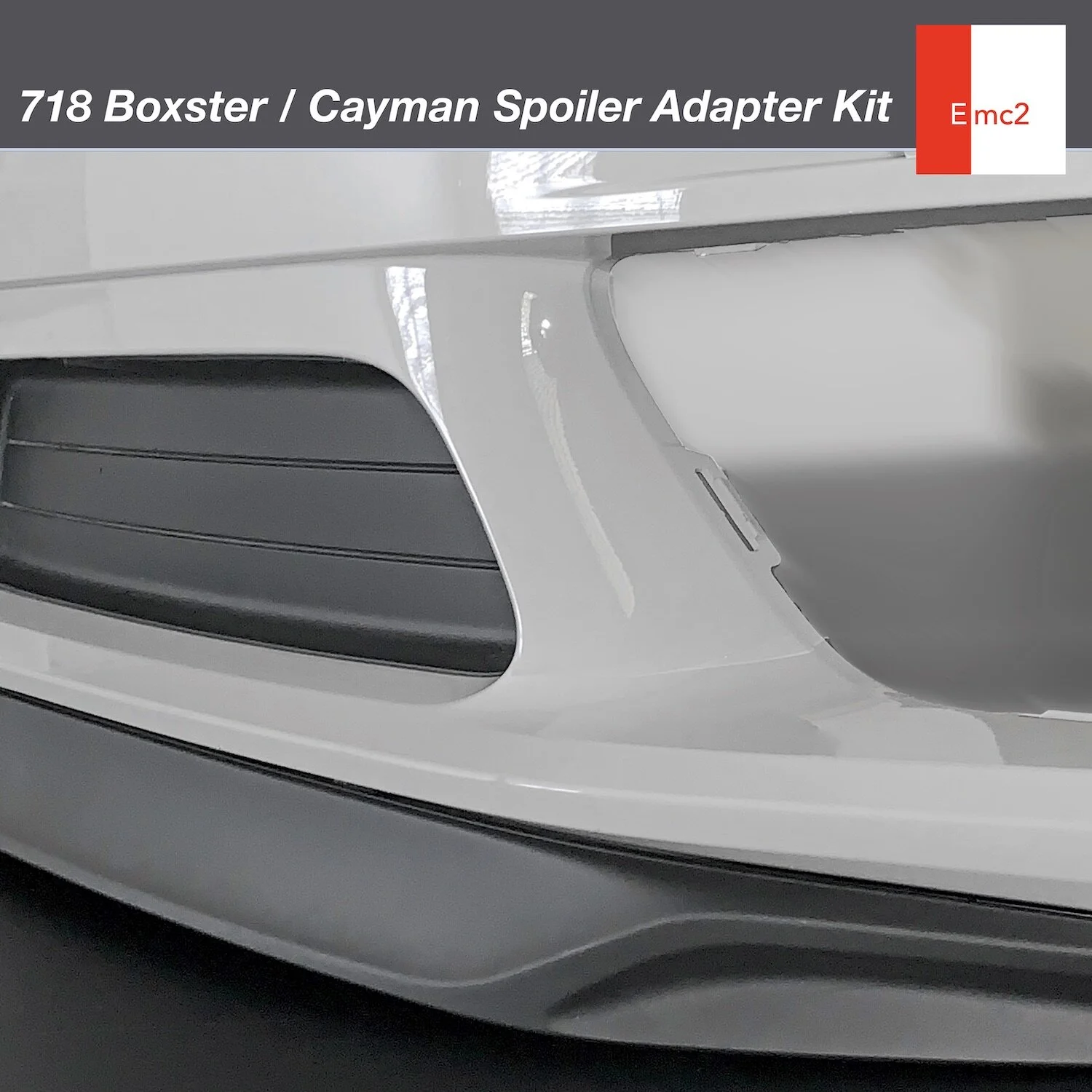 Porsche 718 Cayman & Boxster Front Lip Spoiler — Emc2design